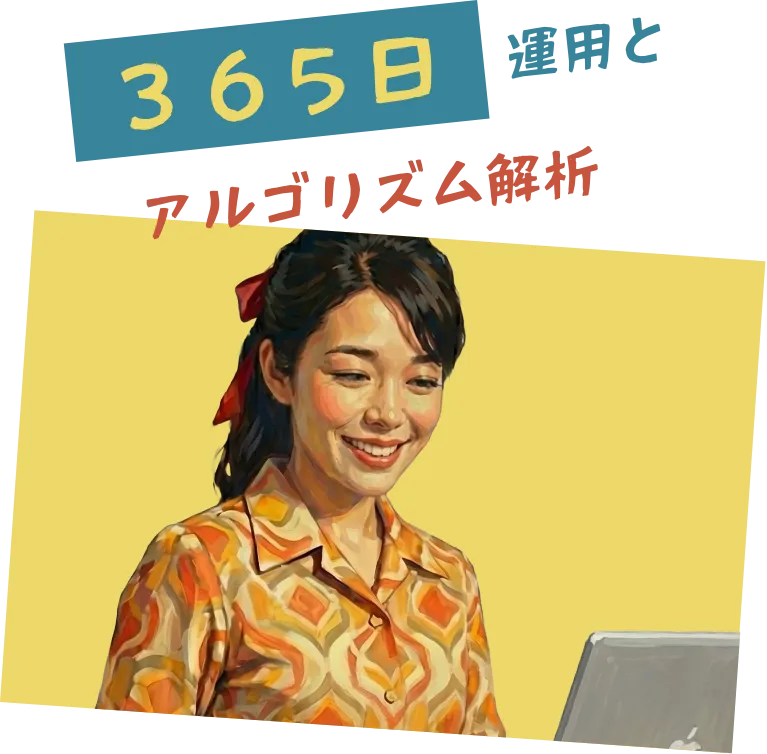 365日運用とアルゴリズム解析